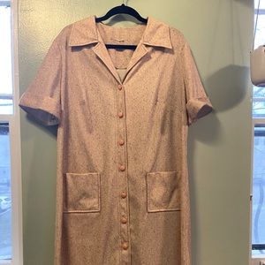 Vintage Buttercup Yellow Dress